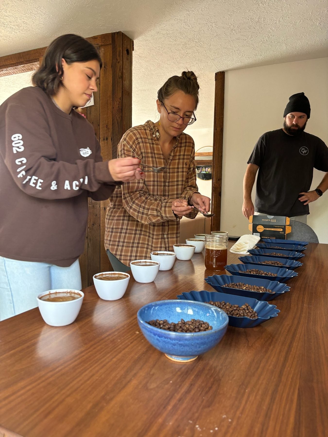 A cupping in Portland