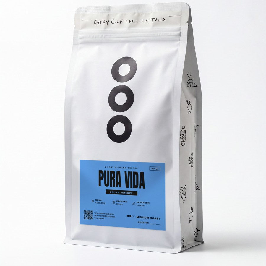 Pura Vida, 12 oz bag